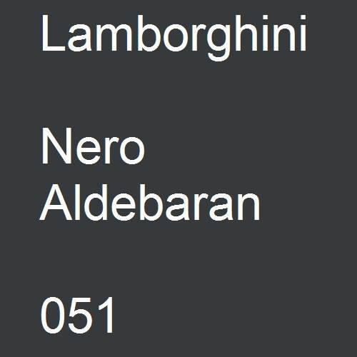 Lamborghini, Nero Aldebaran, 051.